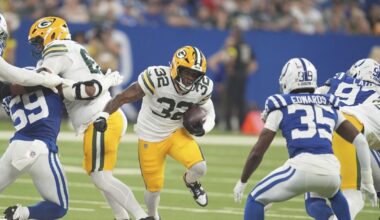 PACKERS 23, COLTS 19 | ‘Family Night’ hero Omar Brown suffers chest contusion, sent to hospital during Packers’ win | Top Stories