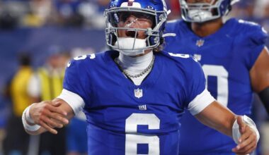 Rookie QB Jaxson Dart stars in his home preseason debut as the Giants beat the Jets 31-12 | National Sports