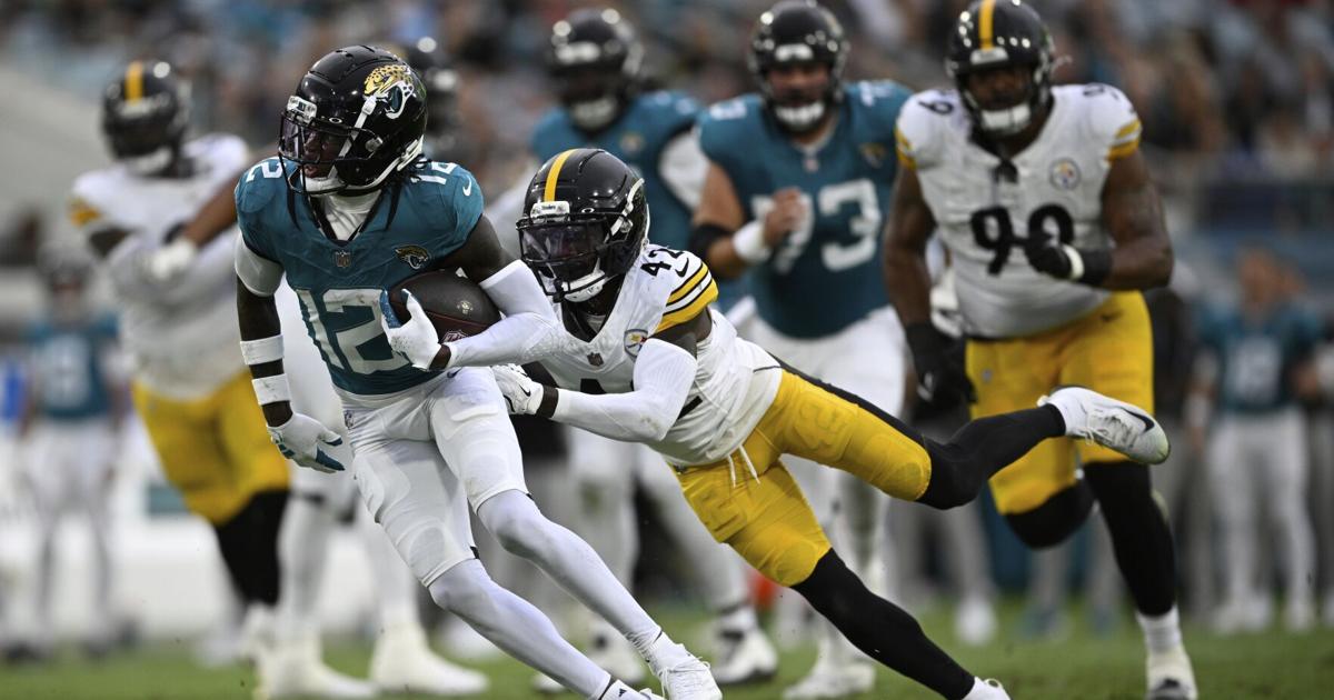 Jaguars scratch Travis Hunter ahead of preseason game against the Saints | Pittsburgh Steelers