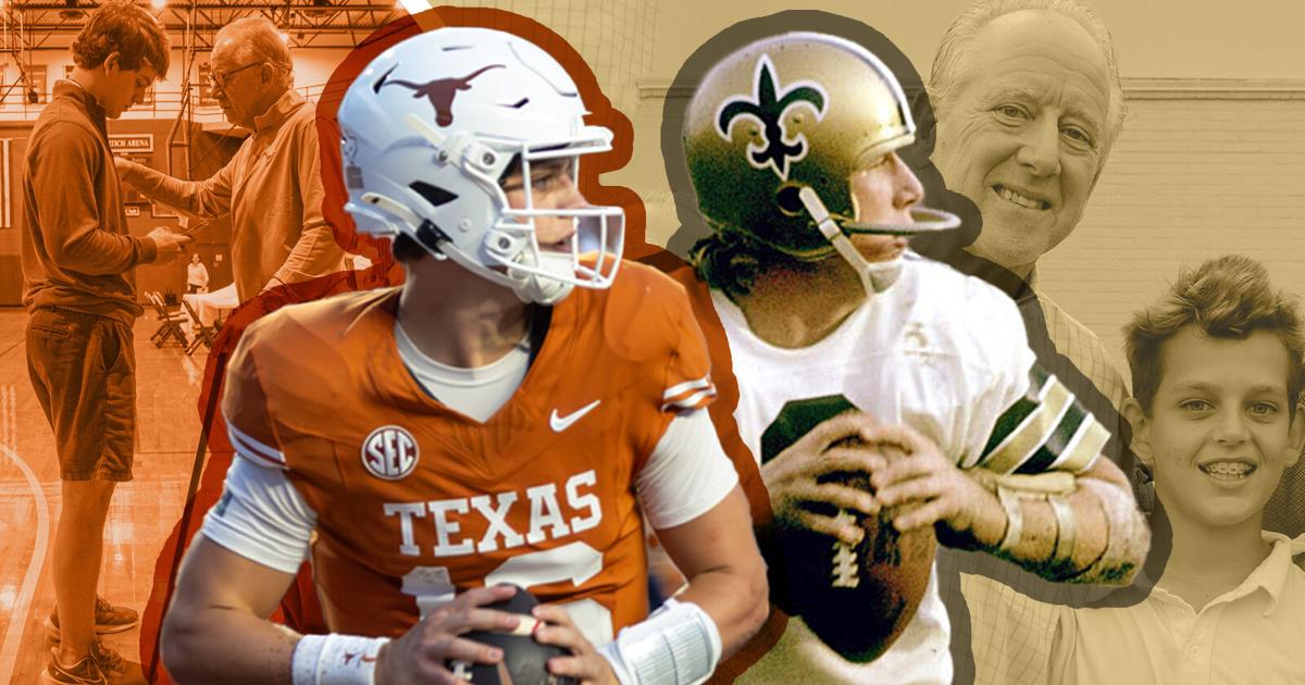 The story of Arch Manning's bond with grandfather, Archie | Saints