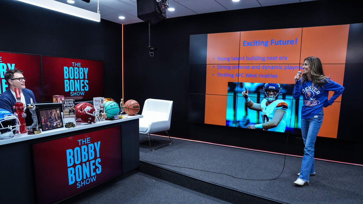 Abby Tries To Convince Bobby To Pick the Denver Broncos | 93.1 WPOC