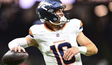Bo Nix, Broncos offensive starters close strong at Saints | Denver Broncos