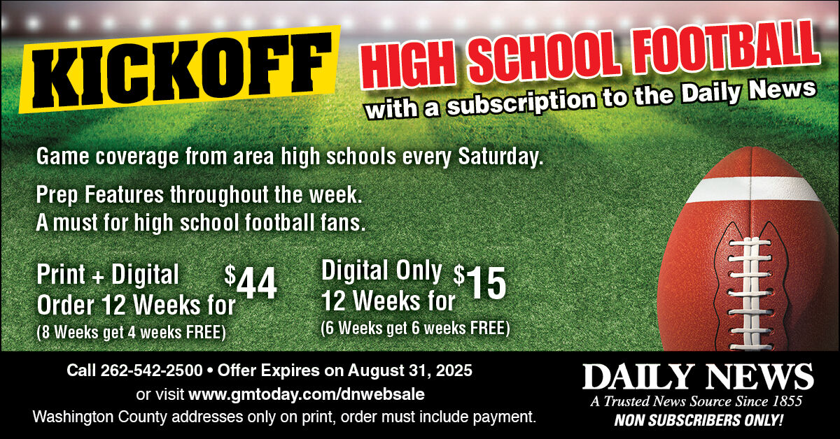 Washington County football special offer