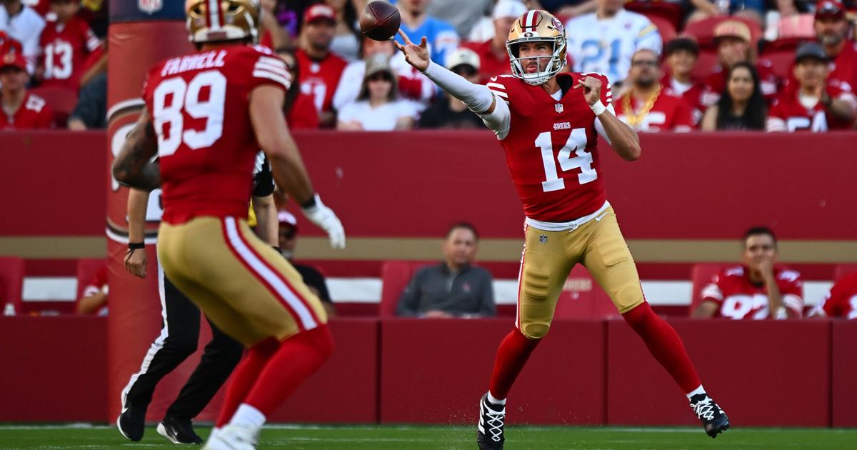 49ers down to two quarterbacks — Purdy and Jones — while cutting ties with two | Sports