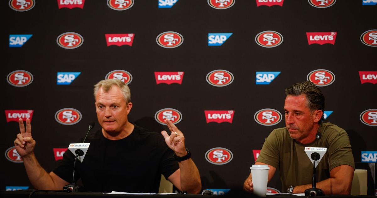 Kurtenbach: Two wide receivers and no punter — the 49ers’ work-in-progress roster shows its flaws | Sports