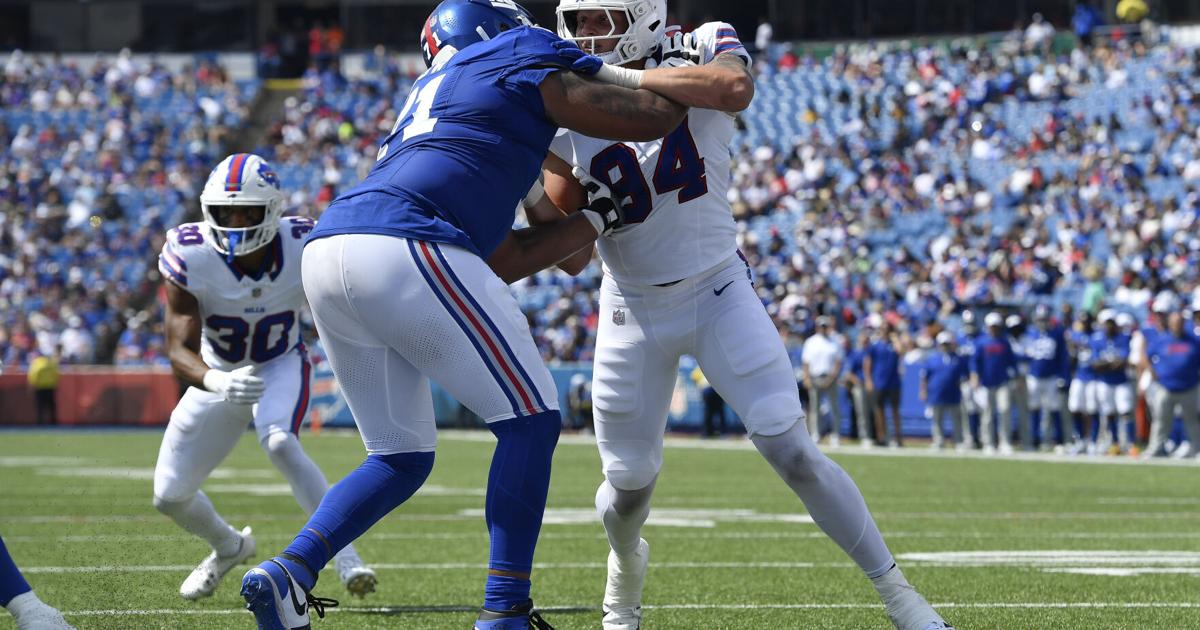 Bills defensive end Landon Jackson looking to settle in with a week before his first NFL game | Sports