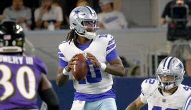 See photos of Dallas Cowboys preseason game against Baltimore Ravens