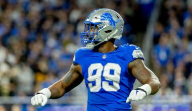 Lions GM’s tone about former DE has changed in just three weeks