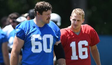 Clarity provided on injury to starting center Graham Glasgow