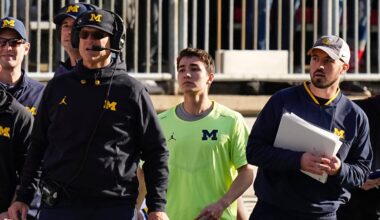 NCAA fines Michigan, suspends Sherrone Moore a third game