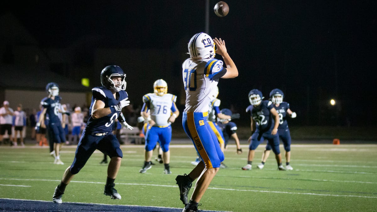 Who is the top Eugene-area high school football athlete?