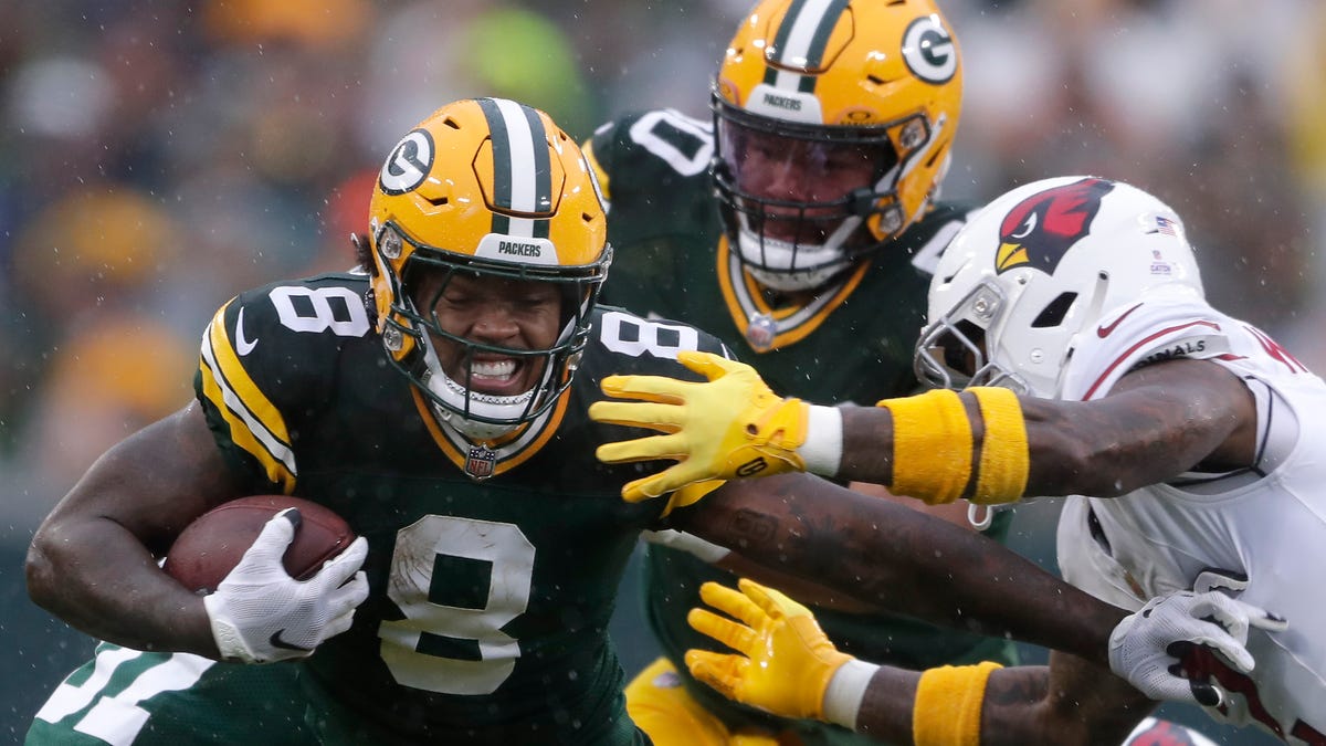 Arizona Cardinals to face Packers RB Josh Jacobs, No. 33 in top 100