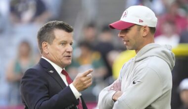 Dallas Cowboys lead, Arizona Cardinals rise