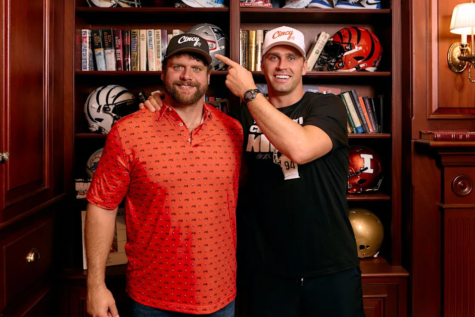 Sam Hubbard and Ted Karras are teaming up for a Sam Hubbard inspired Cincy Hat.