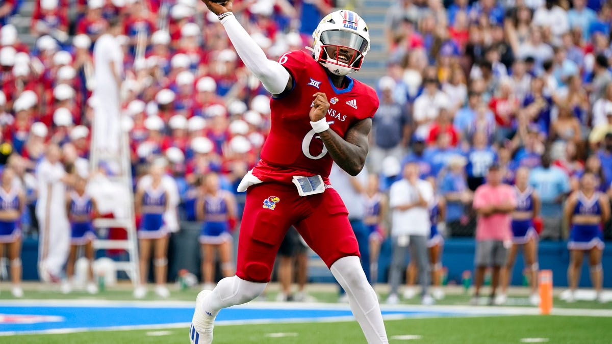 Jalon Daniels was PFF's highest rated QB of week 0, with a 90.1