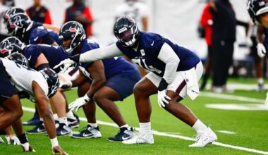 Texans’ line welcomes back Cam Robinson, lineup taking shape, better ‘physicality’ as culture changes