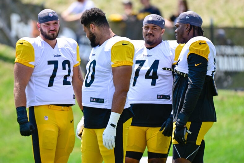 Pittsburgh Steelers Offensive Line Training Camp