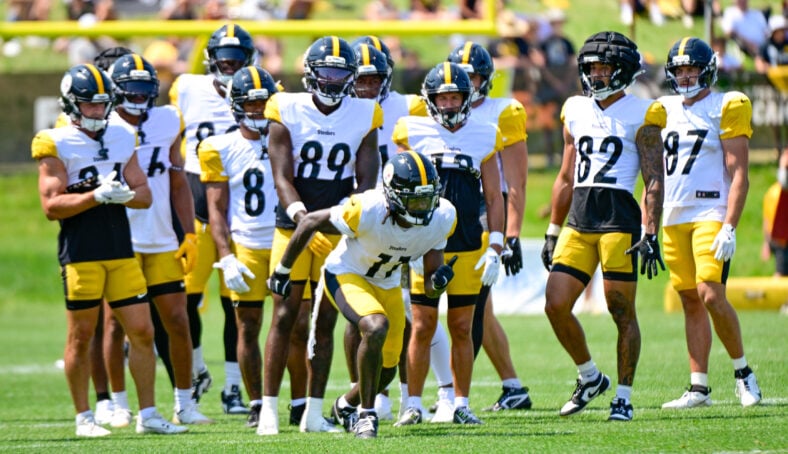 Pittsburgh Steelers WR Training Camp