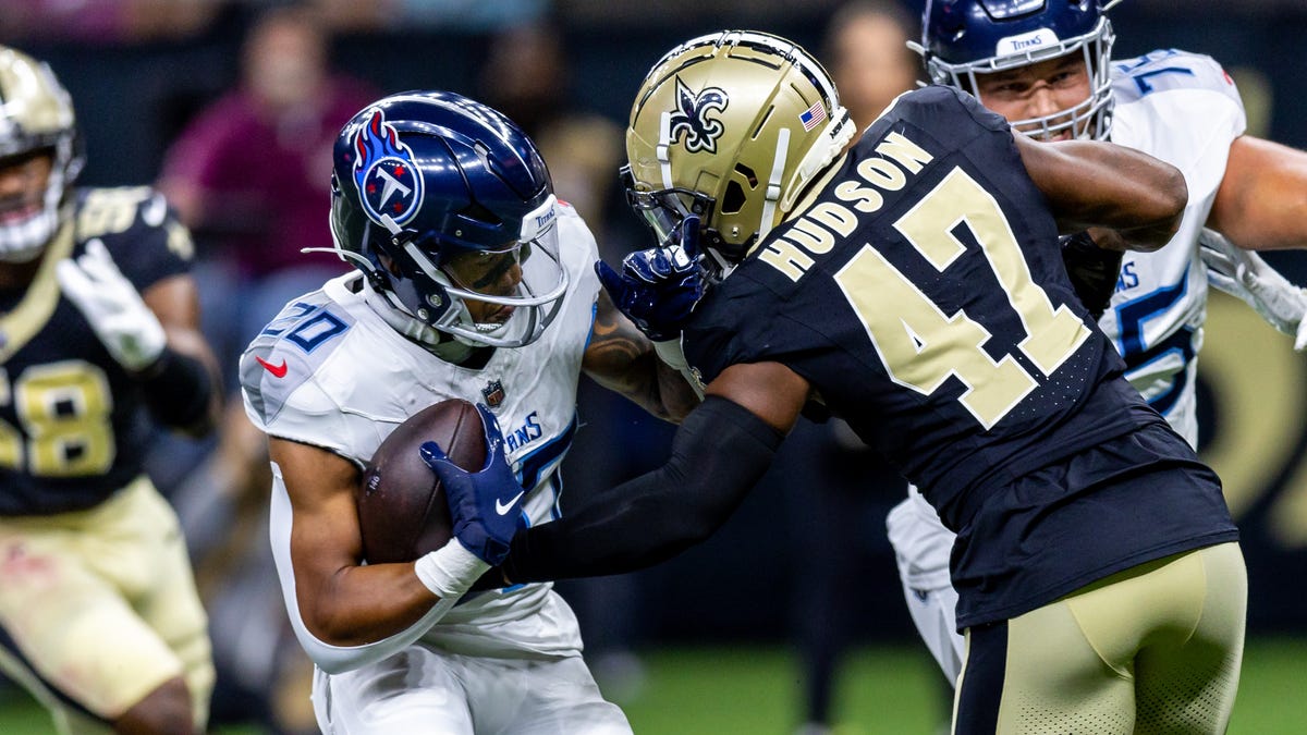 Tennessee Titans release LB Khaleke Hudson