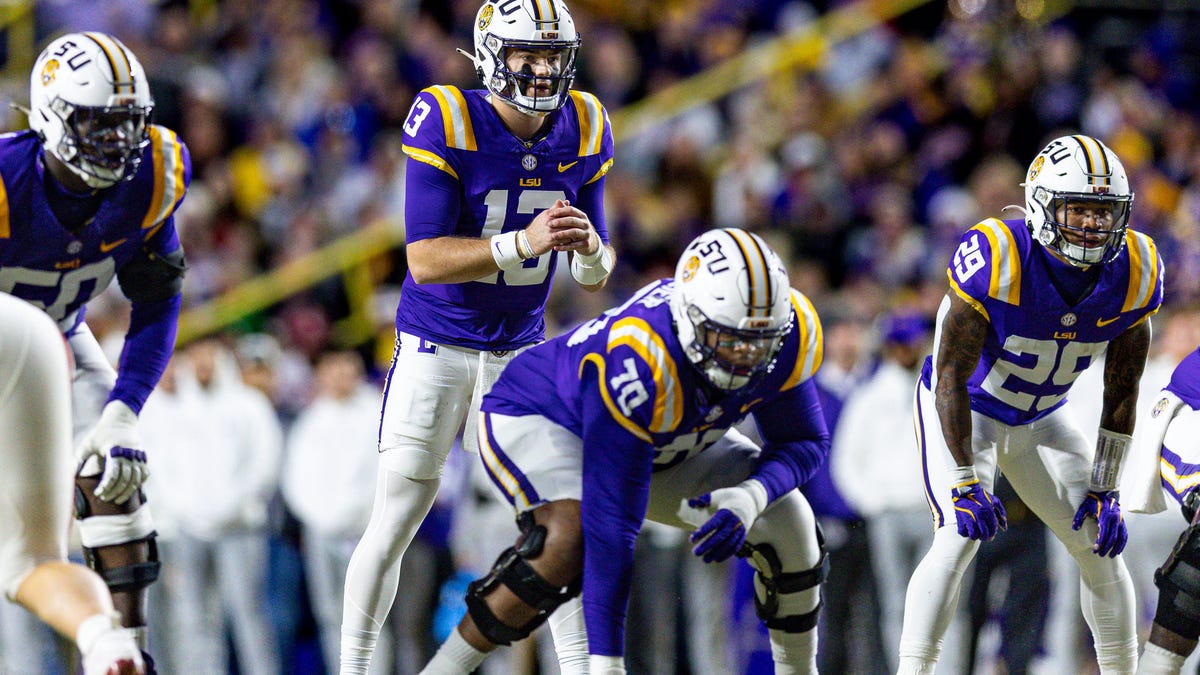Projecting LSU football's offensive depth chart for week one