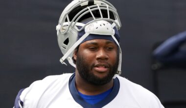 Nate Thomas appears real contender to all-important backup LT spot