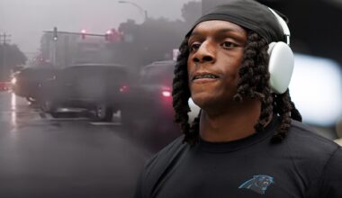 NFL Star Jaycee Horn's Car Crash Caught on Video
