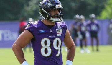 Ravens TE Mark Andrews is looking for a bounce-back season in 2025