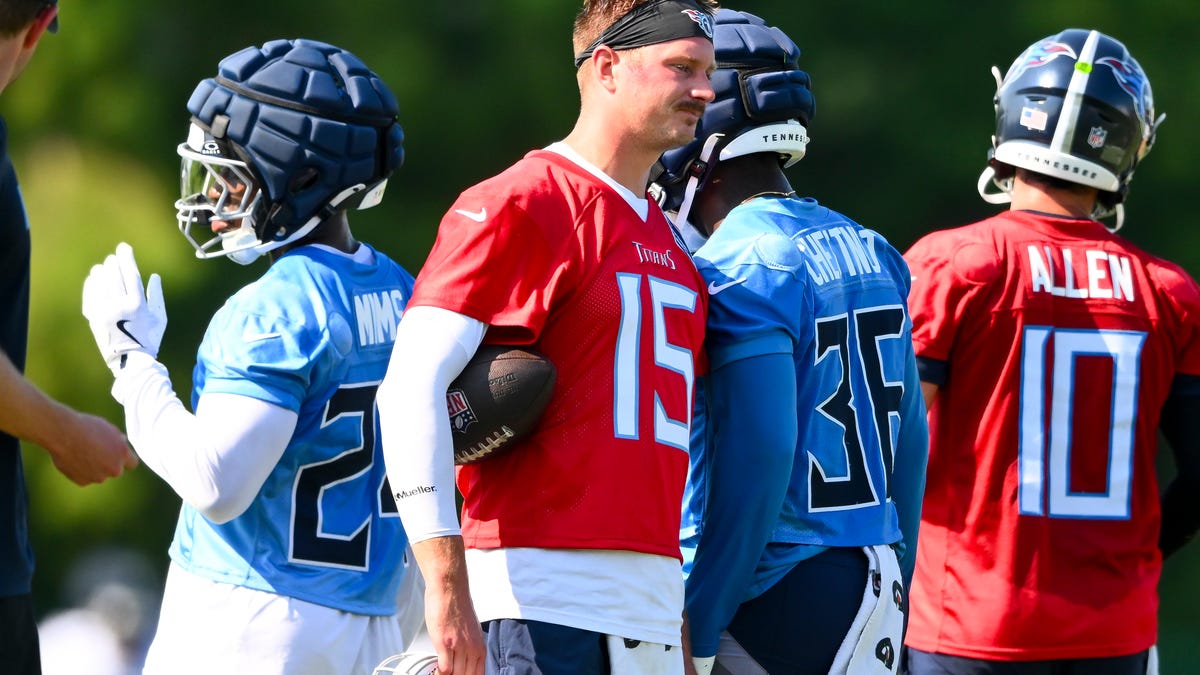 Titans make roster moves ahead of joint practices with Falcons