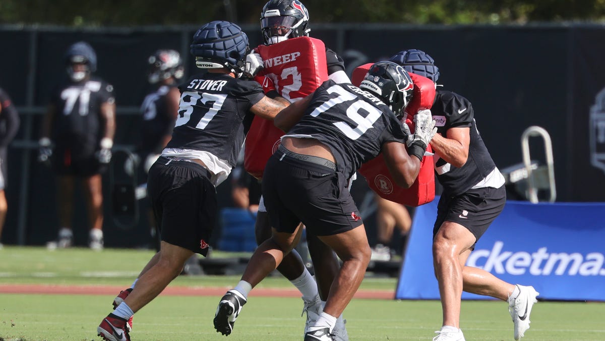 Texans HC DeMeco Ryans sees offensive line 'coming into form'