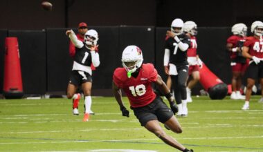 Marvin Harrison Jr., Trey McBride dominate