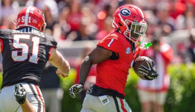 Georgia Bulldogs WR Zachariah Branch