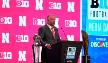 Nebraska Football coach Matt Rhule sets expectations for third year