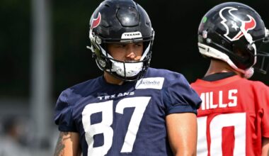 Texans TE Dalton Schultz praises Cade Stover's growth entering Year 2