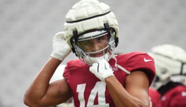 Budda Baker, Michael Wilson collide