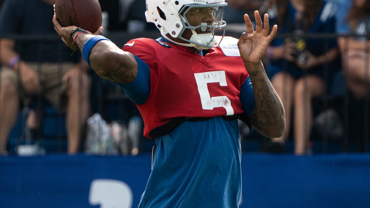 Anthony Richardson struggles in red zone, two-minute