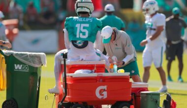 More injuries stack up for Miami on Saturday