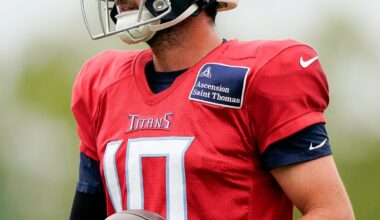 Brandon Allen No. 2 QB behind Cam Ward in Titans unofficial depth chart