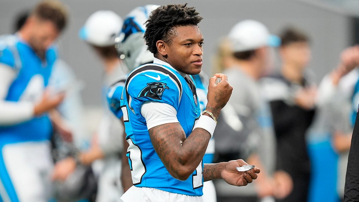 Jimmy Horn Jr. shining at Panthers camp with a touchdown grab