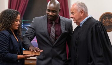 Brandon Hughes NFL Falls Township Police Officer Philadelphia Eagles