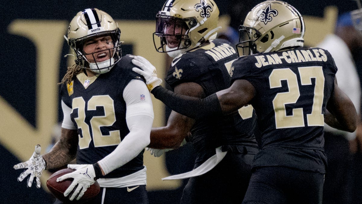 Tyrann Mathieu's clutch pick against Falcons