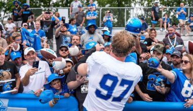 Positive health news coming out of Detroit Lions training camp