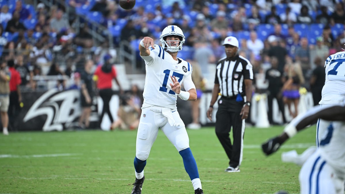 Daniel Jones will start for Colts vs Green Bay, Anthony Richardson will also play