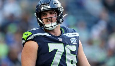 Seahawks rookie LG Grey Zabel is shattering a pre-draft narrative