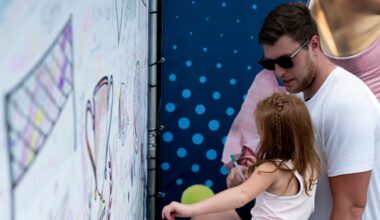 Why was Cincinnati Bengals TE Drew Sample at the Cincinnati Open?