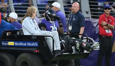 Ravens' Bilhal Kone suffers gruesome injury, out for season