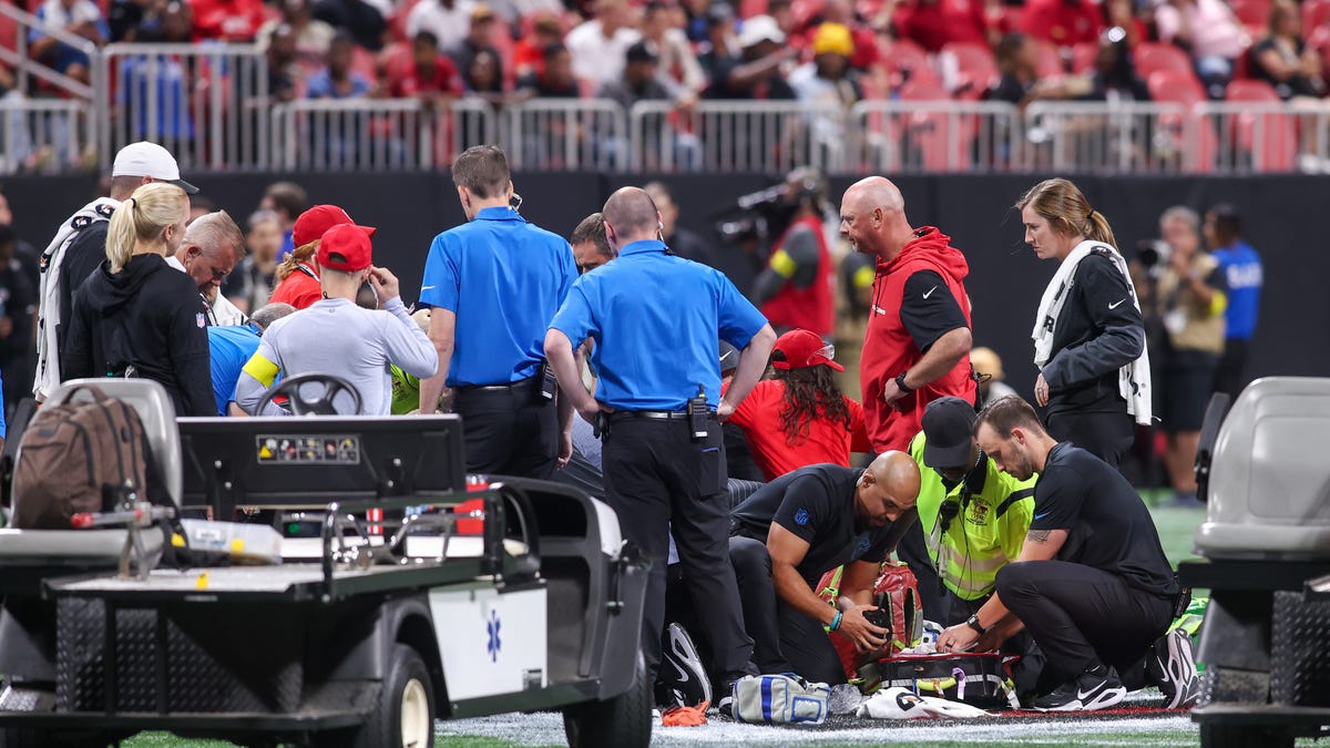 Lions DB 'doing well,' back at facility