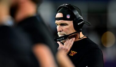 Dan Quinn singles out 3 young players in Commanders' loss to Patriots