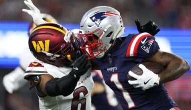 Ja'Lynn Polk forced out of Patriots preseason game with injury