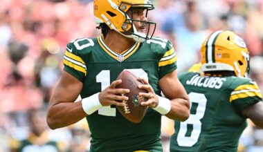 How does Packers offense rank in division?