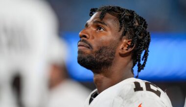 Shedeur Sanders confronts reporter following debut vs. Panthers